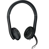 Microsoft LifeChat LX-6000 for Business with Clear stereo sound, Plug and Play, Noise-cancelling Microphone for Laptop/PC