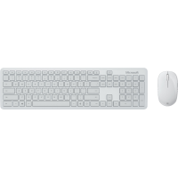 Microsoft - QHG-00031 Full-size Bluetooth Mechanical Keyboard and Mouse Bundle - Glacier