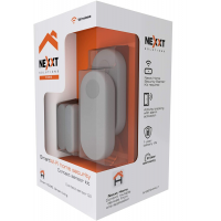 Nexxt Smart Home WiFi Contact Sensor Kit- Includes 2 Contact sensors- [Requires Alarm Siren Starter kit]