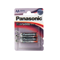 Panasonic Everyday Power Alkaline Battery AA 2Pack