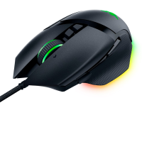 Razer - Basilisk V3 Wired Optical Gaming Mouse with Chroma RBG Lighting - Black