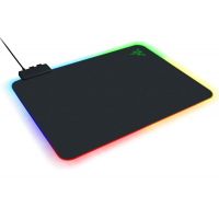 Razer Firefly Hard V2 RGB Gaming Mouse Pad: Customizable Chroma Lighting - Built-in Cable Management - Balanced Control & Speed - Non-Slip Rubber Base