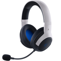 Razer - Kaira HyperSpeed Gaming Headset for PS5, PS4, and PC - White