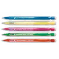 5 Star Disposable Mechanical Pencil Retractable with 3 x 0.7mm Lead Assorted Barrels (Single Pencil)
