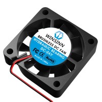 WINSINN 40mm 24V Cooling Fan – Hydraulic Bearing – 5000RPM – 4010 Brushless – XH2.54‑2PIN Connector (Single)