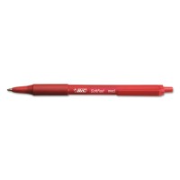 BIC SOFT TOUCH MED RED 1X