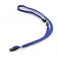 Durable Textile Cord Badge - Blue