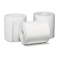 Generic Universal UNV35763 Single-Ply Thermal Paper Rolls, 3 1/8" x 230 ft, White (Case of 50)