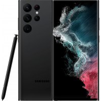 Samsung - Galaxy S22 Ultra 256B (Unlocked) - Phantom Black
