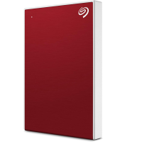 Seagate Backup Plus Slim 1TB External Hard Drive Portable HDD – Red USB 3.0 for PC Laptop and Mac, 1 year Mylio Create, 2 Months Adobe CC Photography, (STHN1000403)