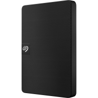 Seagate - Expansion 1TB External USB 3.0 Portable Hard Drive with Rescue Data Recovery Services - Black