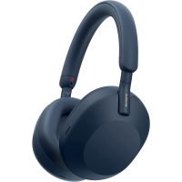Sony WH-1000XM5 Wireless Industry Leading Headphones with Auto Noise Canceling Optimizer, Crystal Clear Hands-Free Calling, and Alexa Voice Control, Midnight Blue WH1000XM5