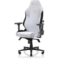 Secretlab TITAN Evo Arctic White Gaming Chair - Reclining, Ergonomic, Heavy Duty Computer Chair with 4D Armrest, Magnetic Head Pillow & Lumbar Support - Big and Tall Up To 395lbs - White - Fabric 