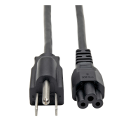 Tripp Lite Mickey Cable 6-ft - NEMA 5-15P to IEC-320-C5 Standard Laptop/Notebook Power Cord