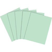 UNIVERSAL PAPER CLEAR GREEN LETTER 