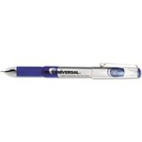 UNV39318 - Universal High Capacity Roller Ball Stick Gel Pen 0.5 1DZ BLUE