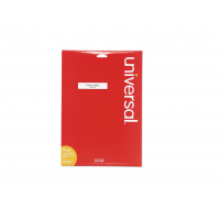 Universal Laser Printer File Folder Label - 750 / Pack - Assorted