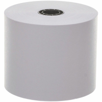 Universal UNV35715 Adding Machine & Calculator Paper Roll, 2‑1/4" x 150 ft, White (Single Roll)