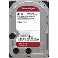 Western Digital 4TB WD Red NAS Internal Hard Drive - 5400 RPM Class, SATA 6 Gb/s, SMR, 256MB Cache, 3.5" - WD40EFAX