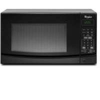 Whirlpool WMC10007AB 0.7 Cu. Ft. Black Countertop Microwave