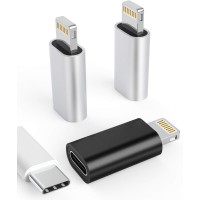 USB-C Female to Lightning Male Adapter for iPhone