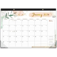 Desk & Wall 2024 Calendar - 17" x 12" Ruled Blocks 