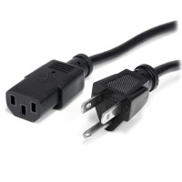 C2G / Cables To Go 03134 10ft 18 AWG Universal Power Cord