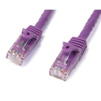 Intellinet Cat 6 UTP Patch Cable 10 Ft Purple