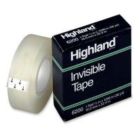 Highland Transparent Tape 1 Inch (pack of 12)