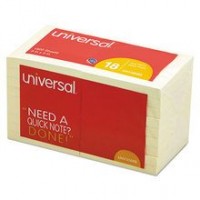 Universal Self-Stick Note Pads - UNV35688