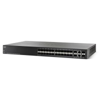 Cisco Sg300-28sfp Layer 3 Switch - 2 Ports - Manageable - 2 X Rj-45 - 28 X Expansion Slots - 10/100/1000base-t, 1000base-x - Desktop