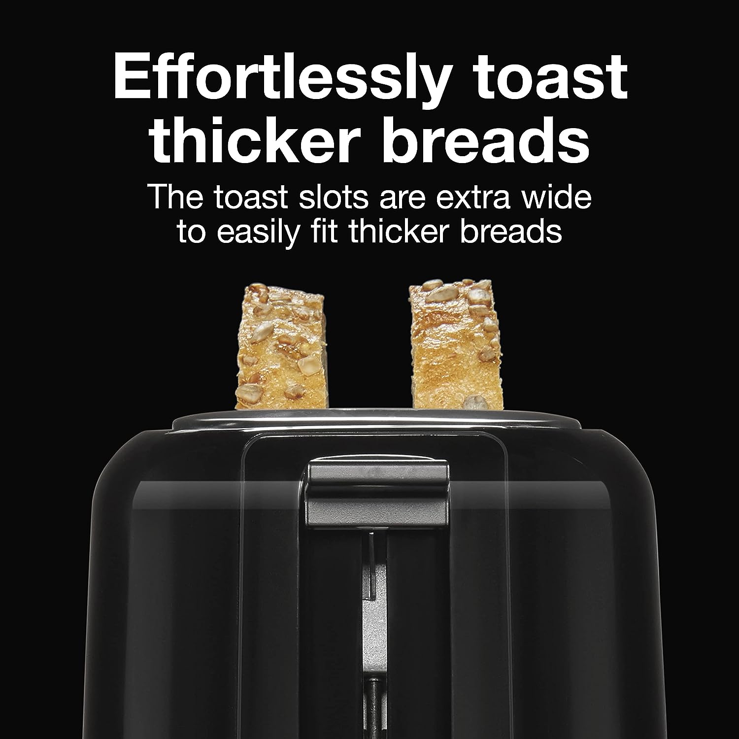 Proctor Silex Extra-Wide 2 Slot Toaster - Black 