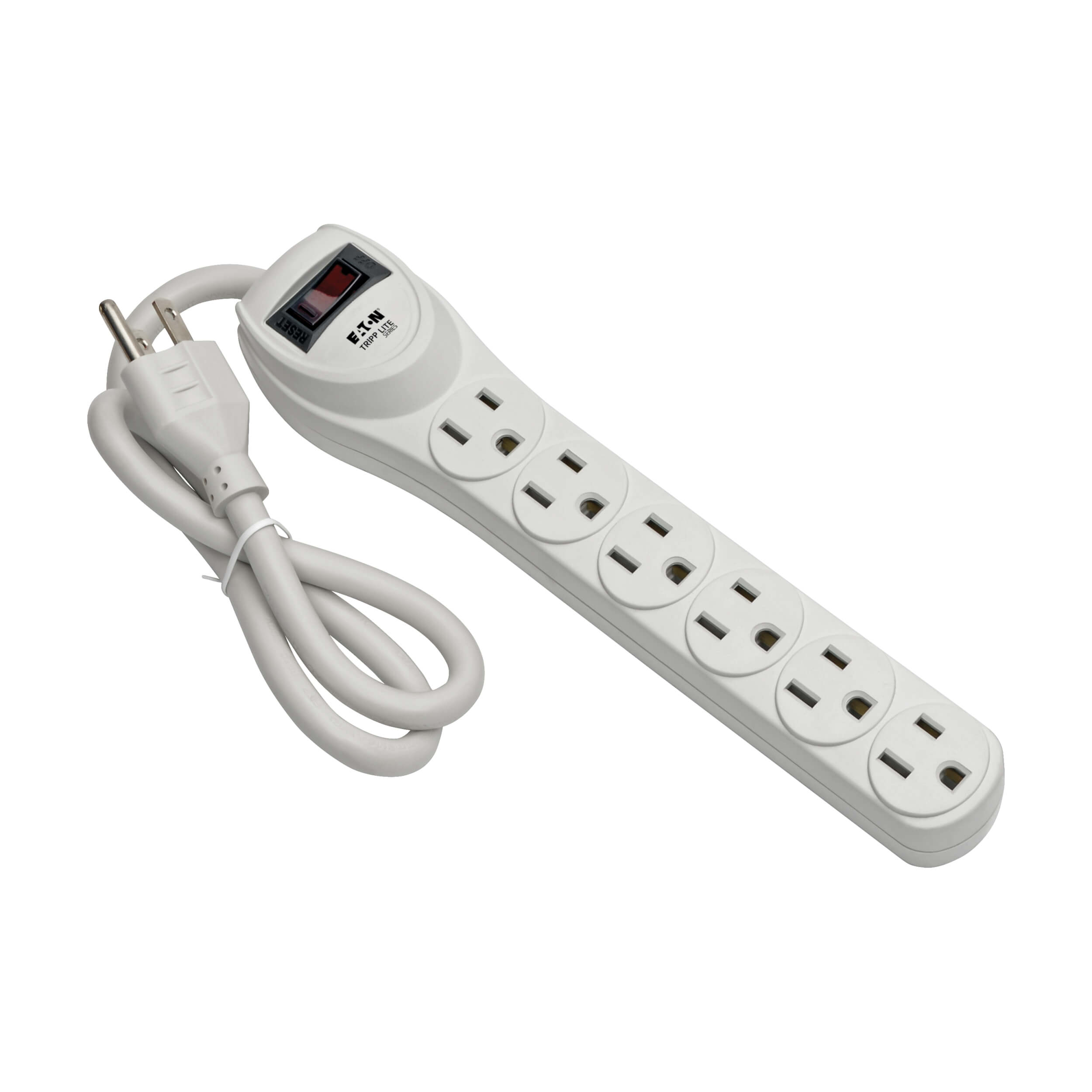 Tripp-Lite TLP602 Protect It 6-Outlet Home Computer Surge Protector ...
