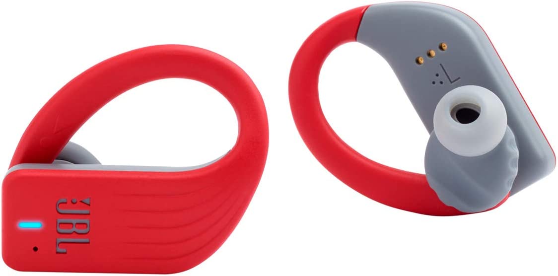 JBL Endurance Peak True Wireless Bluetooth in-Ear Sport Headphones - Red