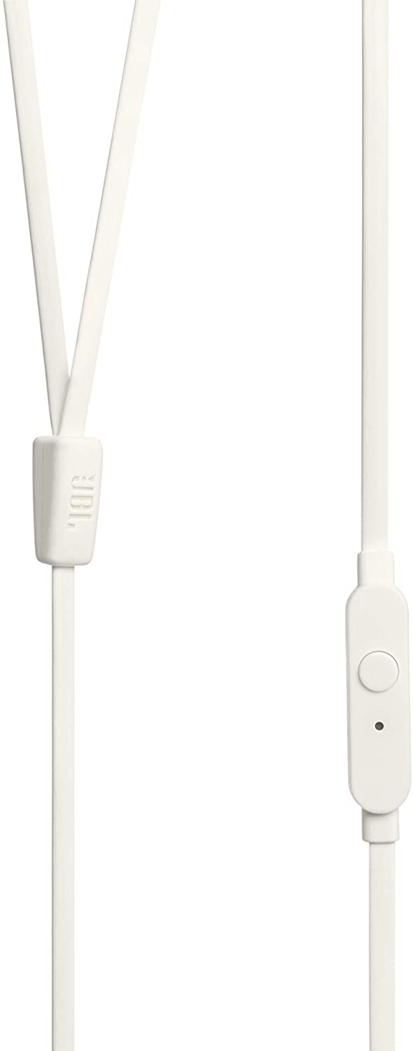 JBL Tune 110 In Ear Headphones White