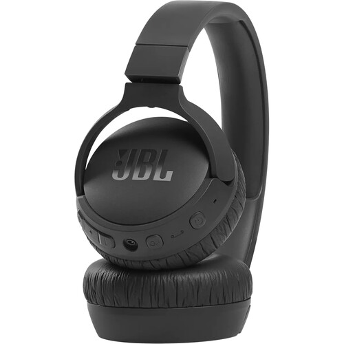 JBL Tune 660NC Noise-Canceling Wireless On-Ear Headphones - Black