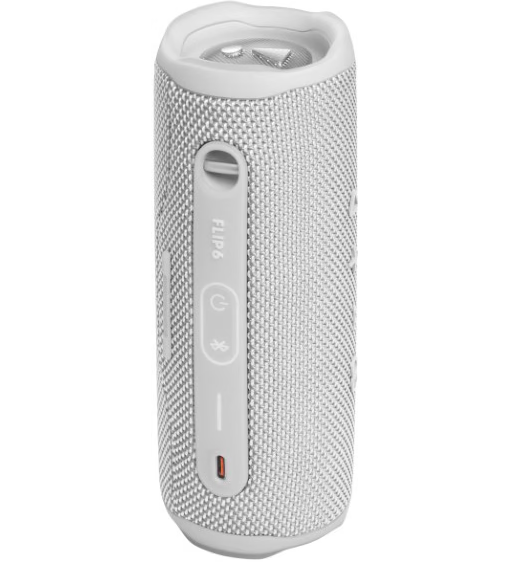 JBL Flip 6 - Portable Bluetooth Speaker - White