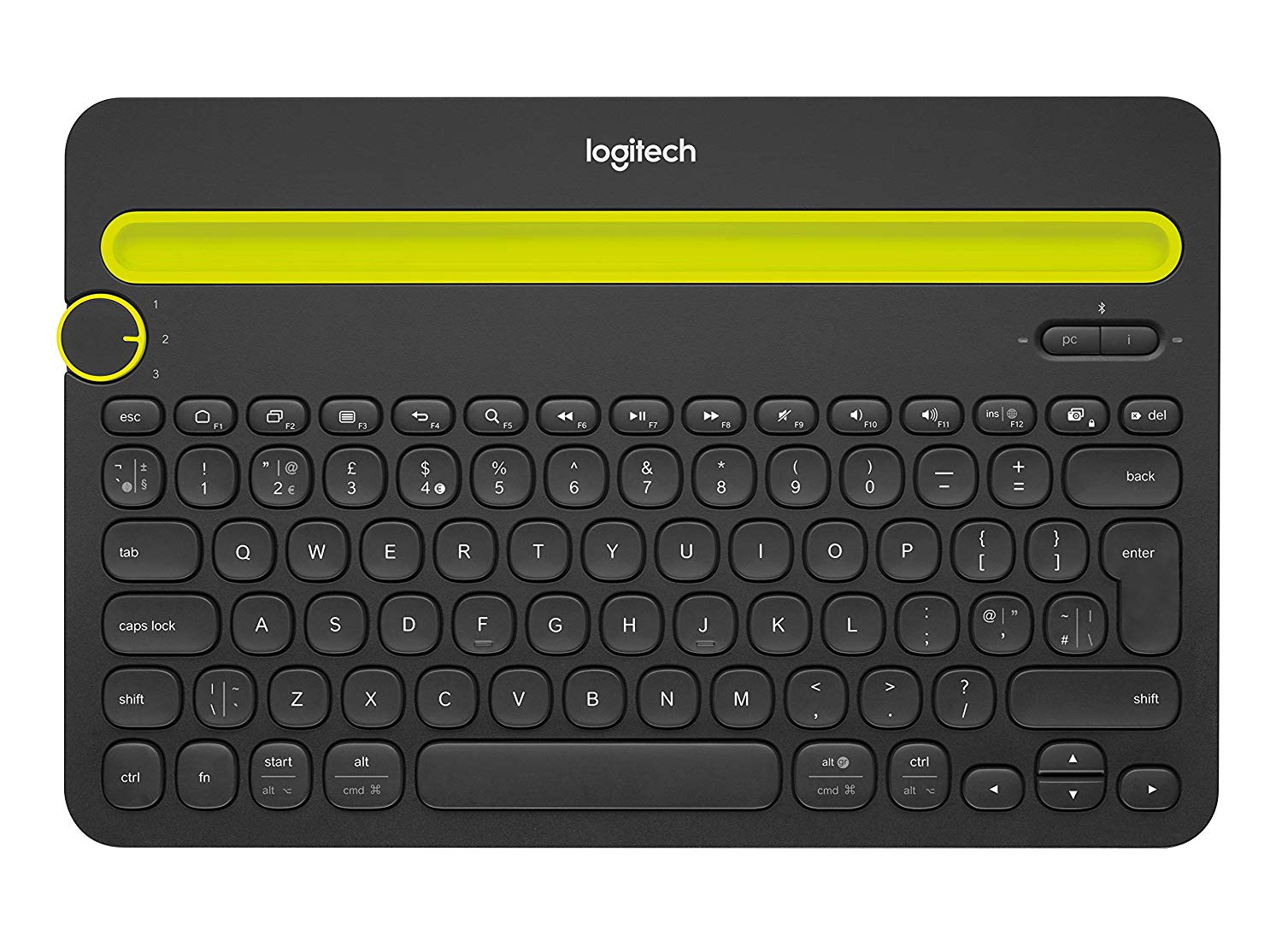 Logitech K480 Bluetooth Compact Keyboard 