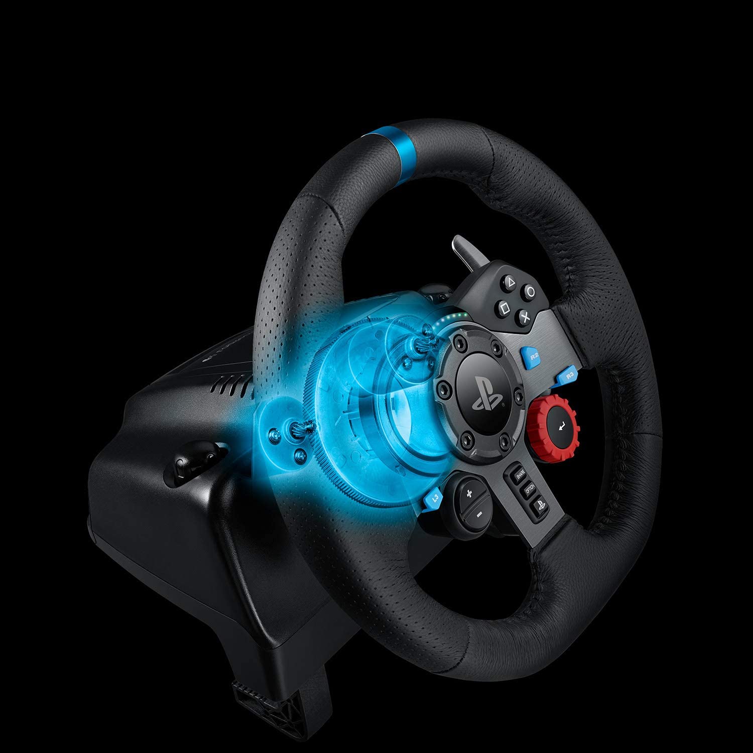  Logitech G29 Driving Force Racing Wheel and Floor