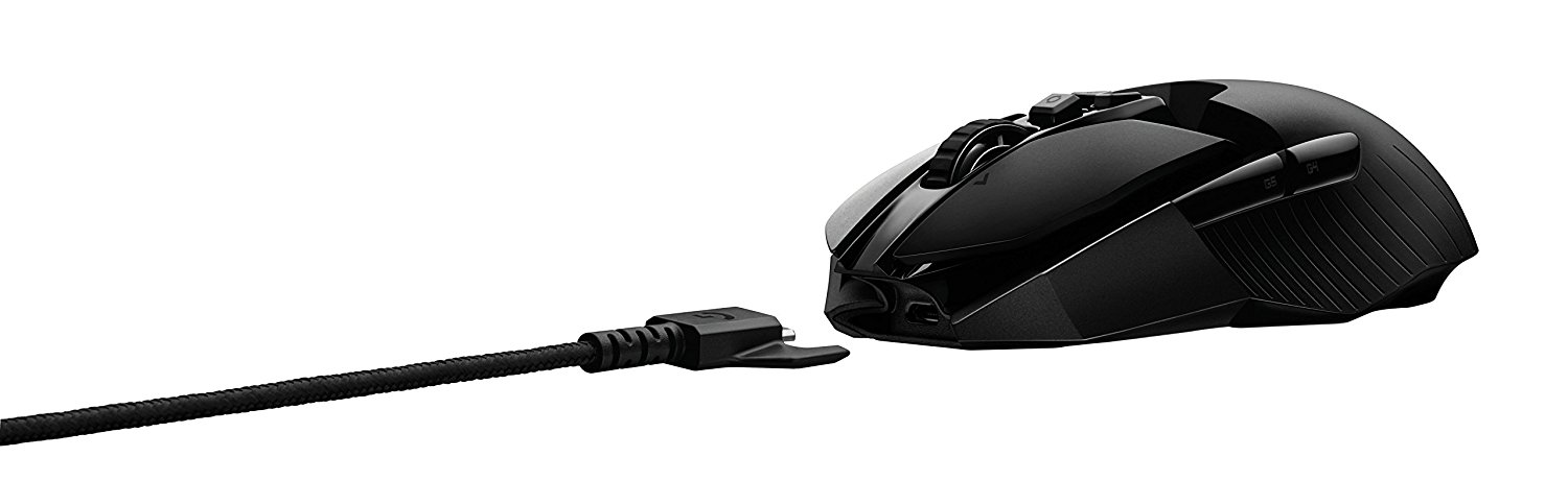 Logitech G903 Lightspeed Wireless Optical Gaming Ambidextrous Mouse - RGB Lighting