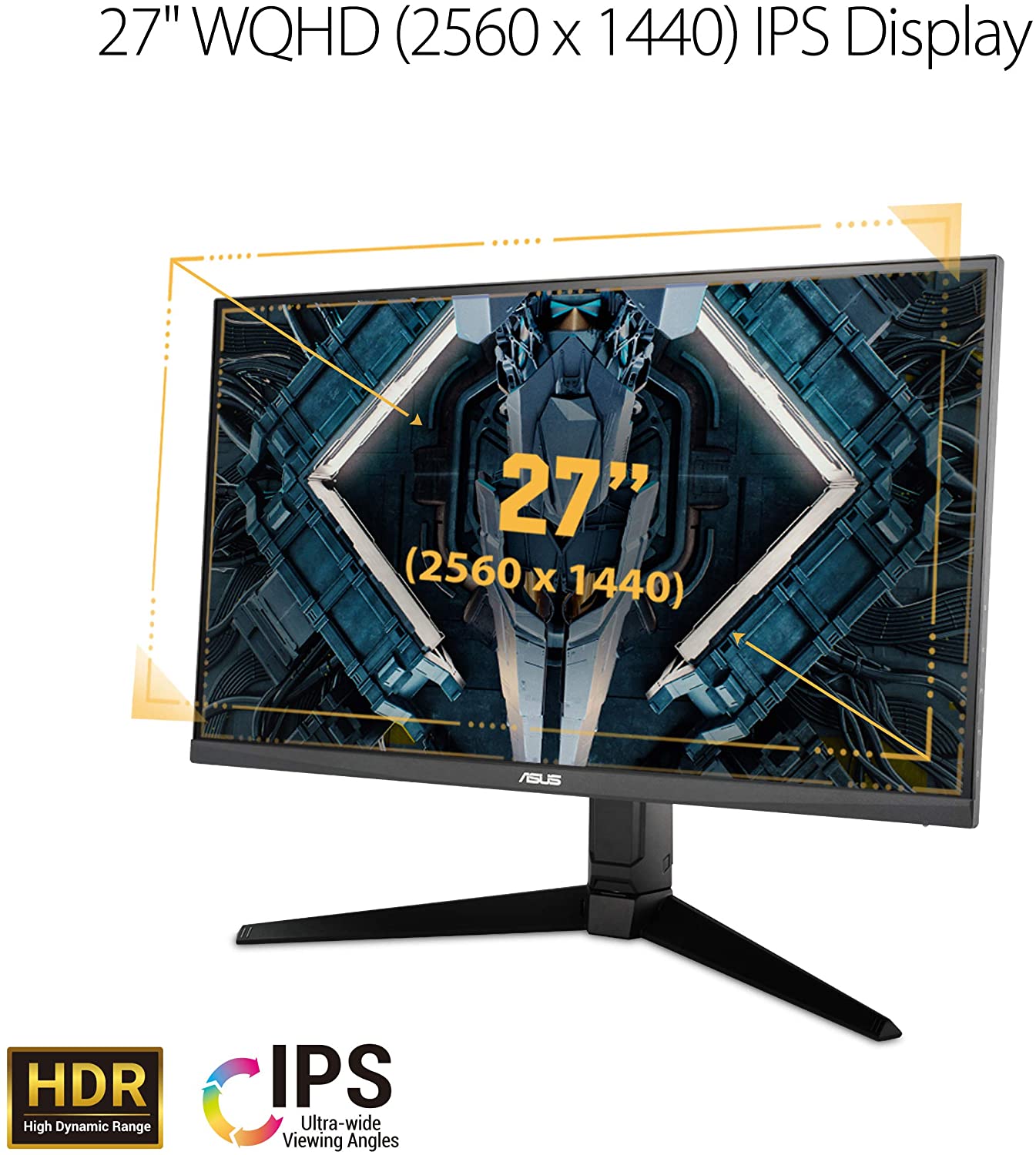 ASUS TUF Gaming 27" 2K Monitor (VG27AQL1A) - QHD (2560 x 1440) 