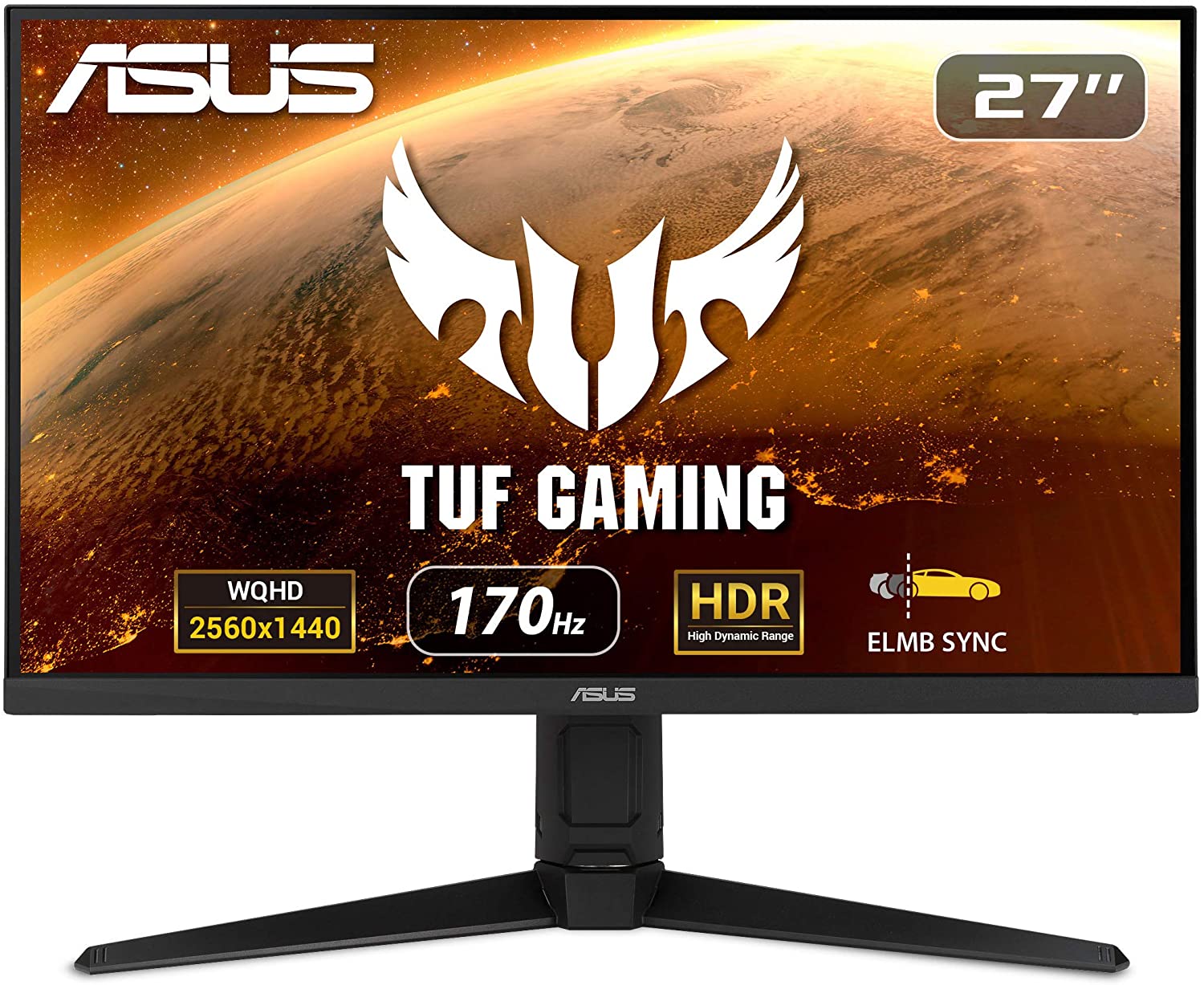 ASUS TUF Gaming 27" 2K Monitor (VG27AQL1A) - QHD (2560 x 1440) 