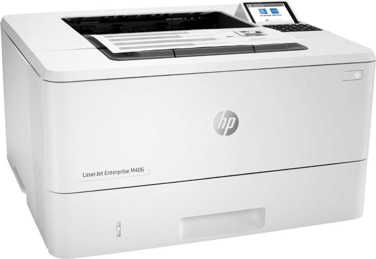 HP LaserJet Enterprise M406dn Monochrome Laser Printer