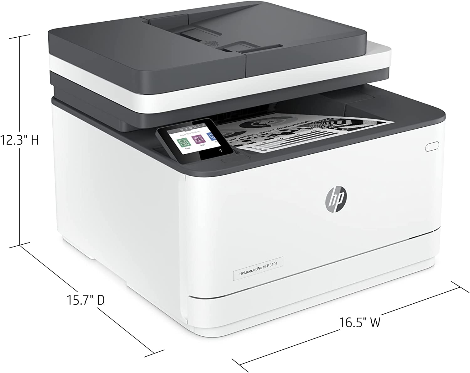 HP All-In-One Laserjet Pro MFP 3103fdw Monochromatic Wireless Printer