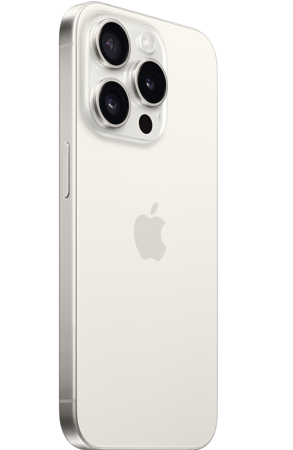 Apple - iPhone 15 Pro 128GB - White Titanium - Dual SIM (nano‑SIM and eSIM)