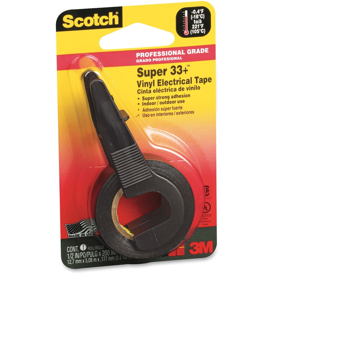 MMM194NA - Super 33 Vinyl Electrical Tape With Dispenser