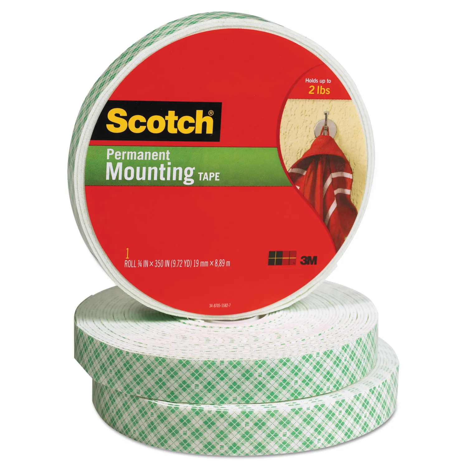 Scotch Create Double-Sided Permanent Foam Mounting Tape