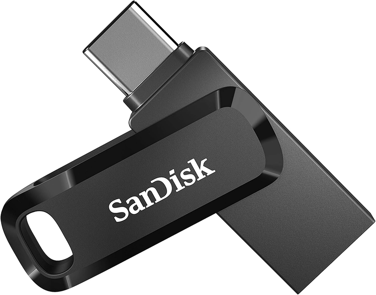 SanDisk 256GB Ultra Dual Drive Go USB Type-C Flash Drive- Black