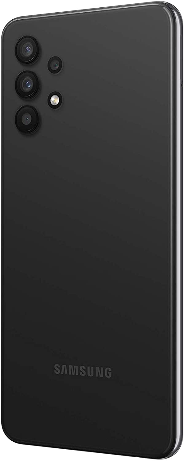 Samsung Galaxy A32 (SM-A325F/DS) Dual SIM 128GB/ 8GB RAM, 6.4” Factory Unlocked GSM, International Version - No Warranty - Awesome White (European Plug)