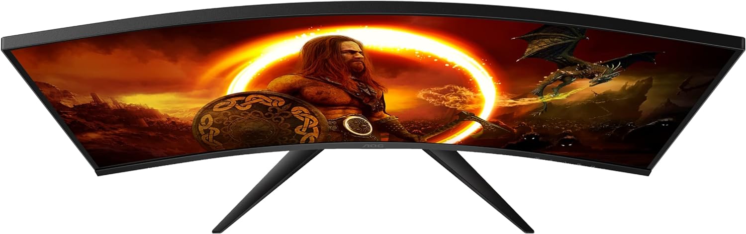 AOC C32G2ZE 32" LCD Frameless Curved Gaming Monitor - FHD 0.5ms 240Hz